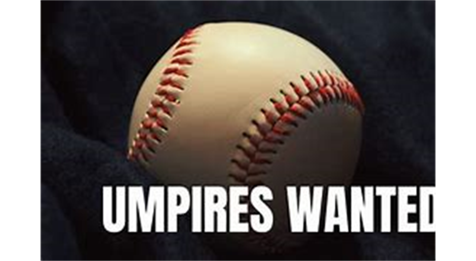 Umpires Wanted