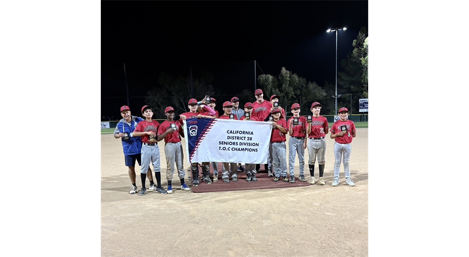 2026 SENIOR District 28 TOC WINNERS!!!
